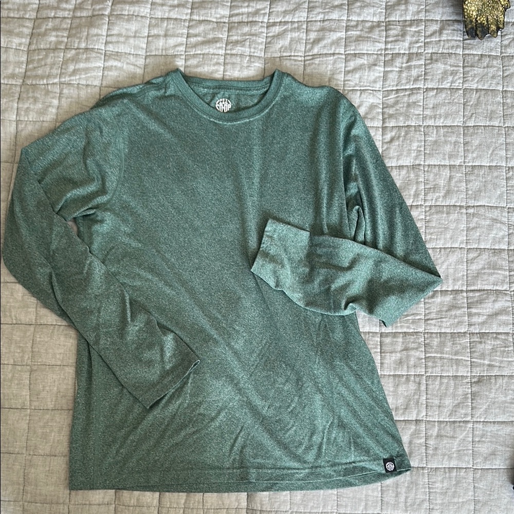 REI Green Long Sleeve Dry Fit